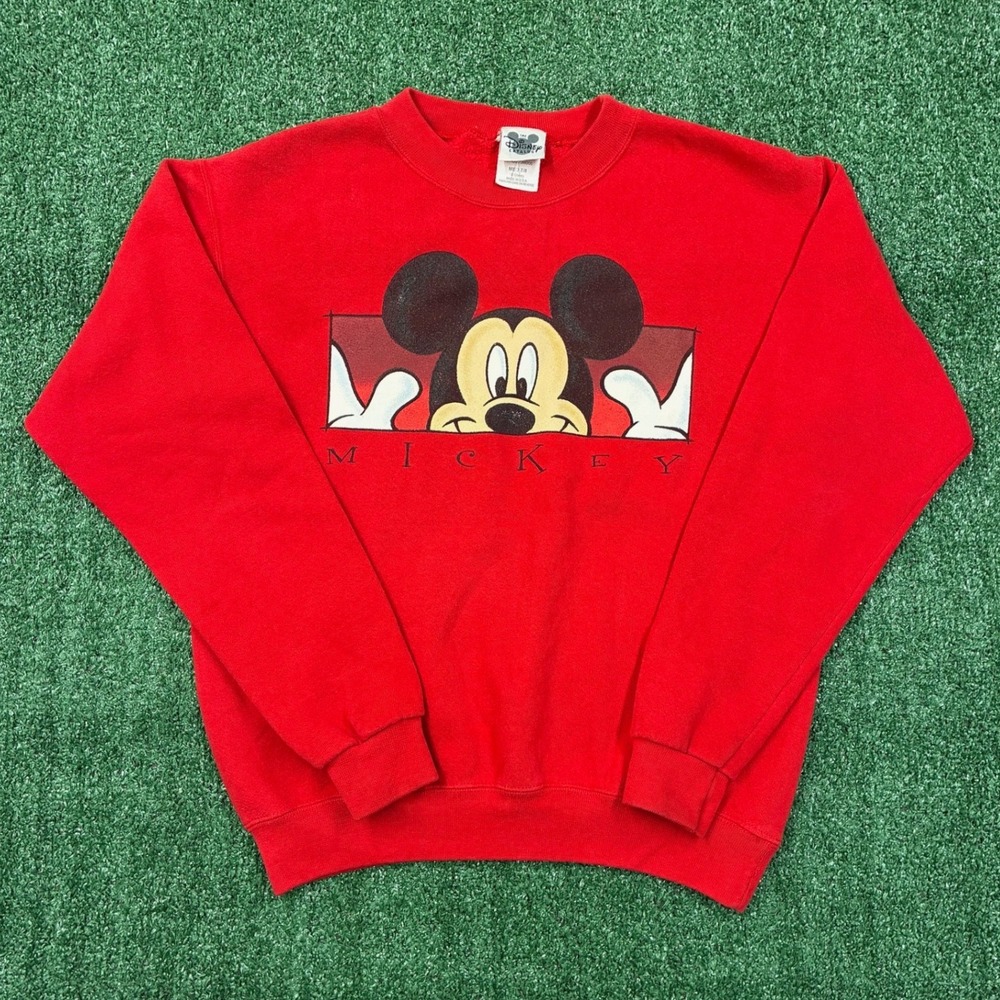 Vintage 90's Disney Mickey Mouse Crewneck Sweatshirt